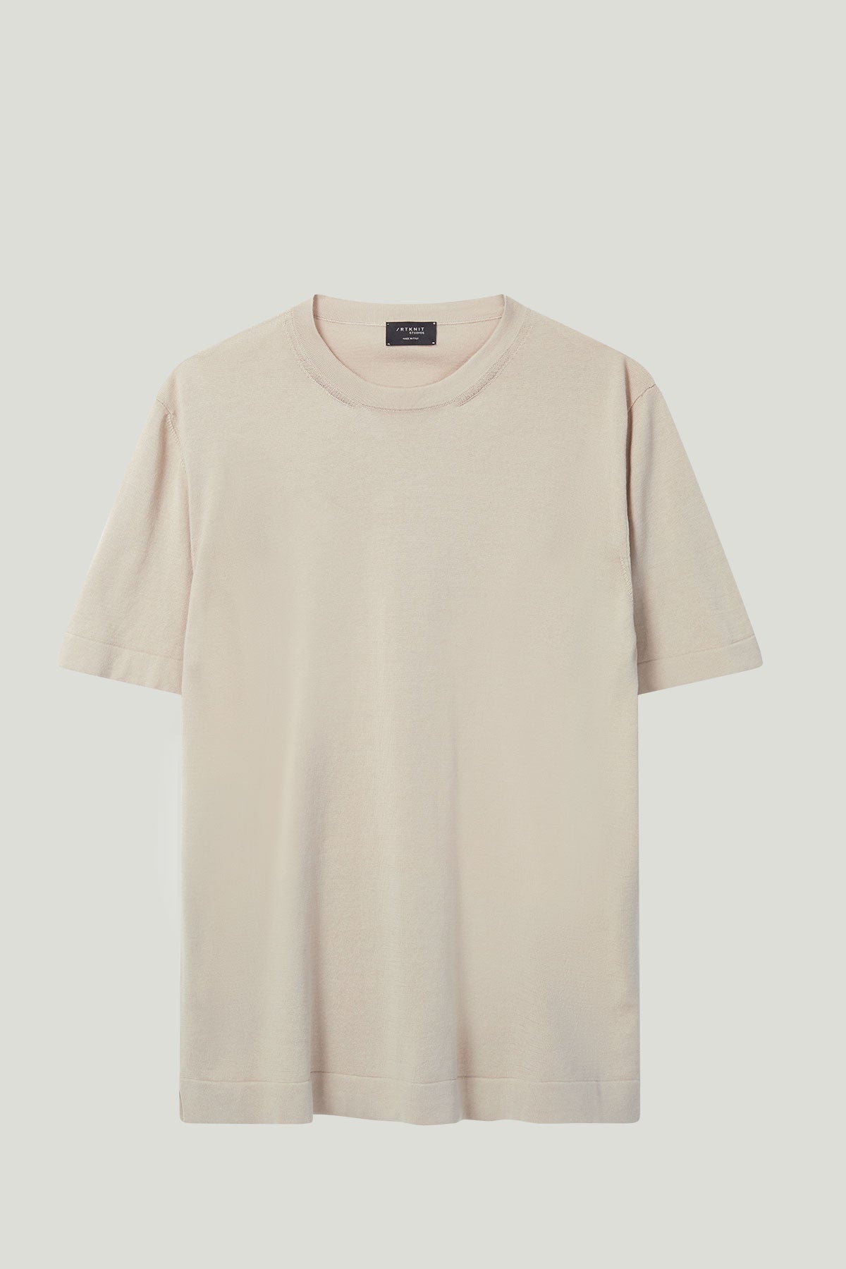 The Organic Cotton Knit T-Shirt hay