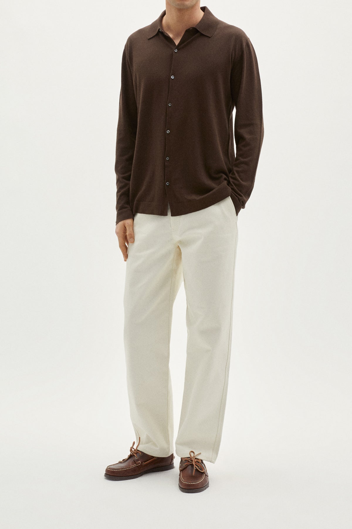 The Organic Cotton Knit Shirt
