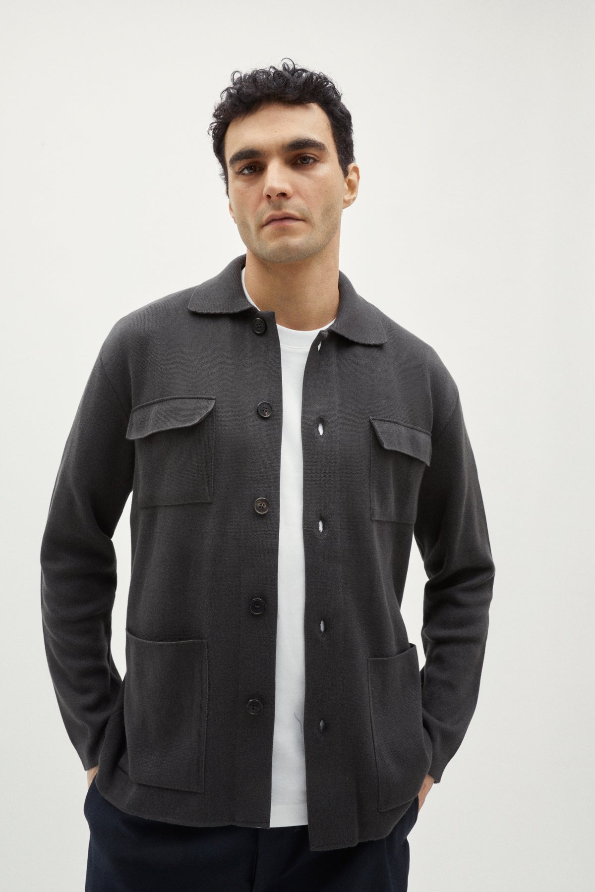 The Organic Cotton Jacket grey