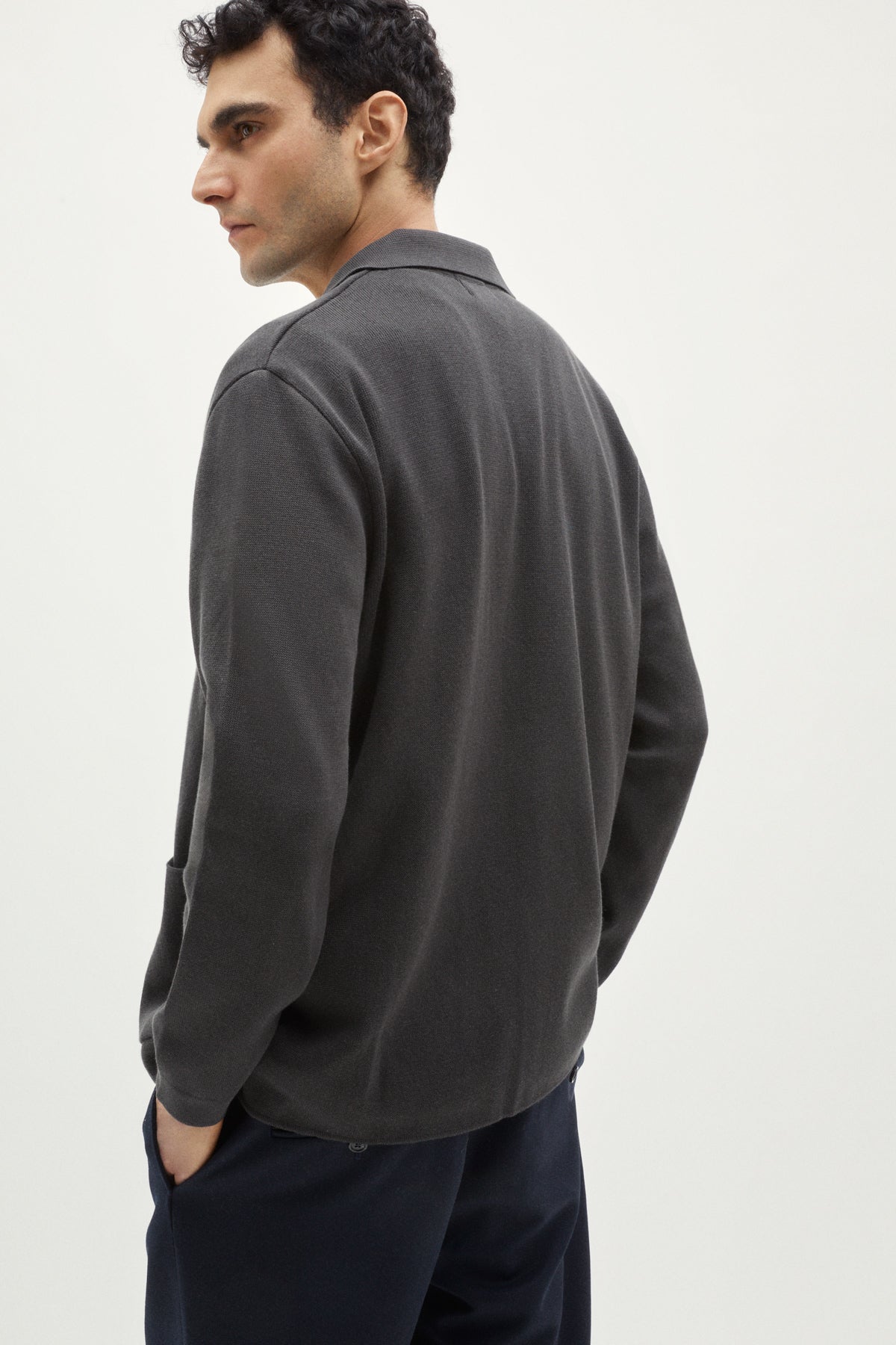 The Organic Cotton Jacket grey