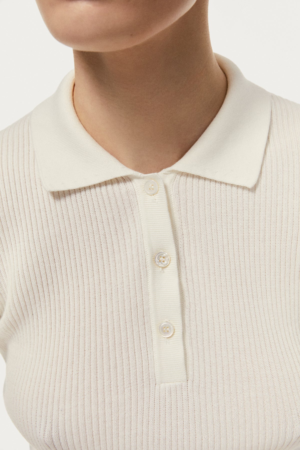 The Organic Cotton Ribbed Polo hay