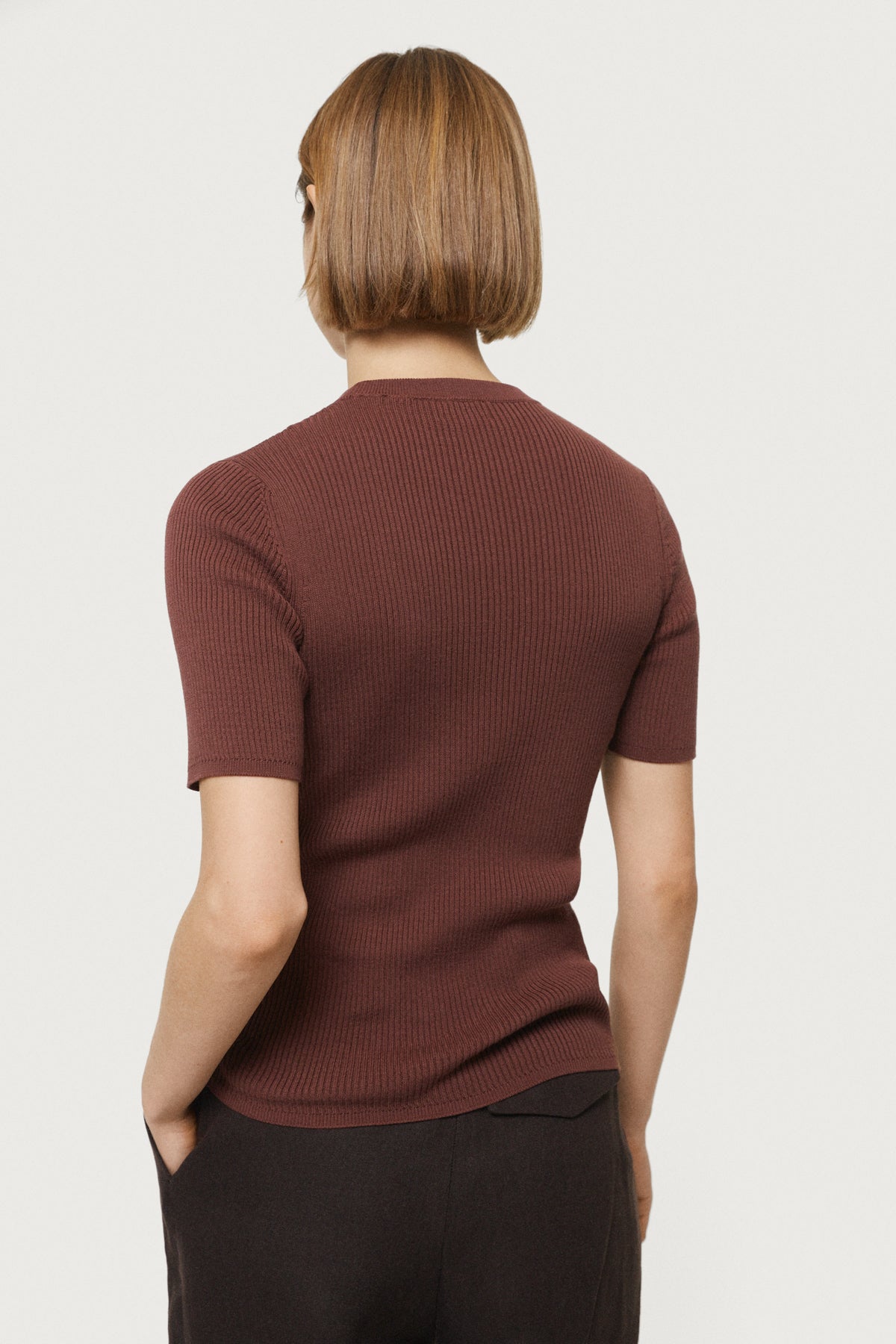 The Organic Cotton Ribbed Tee