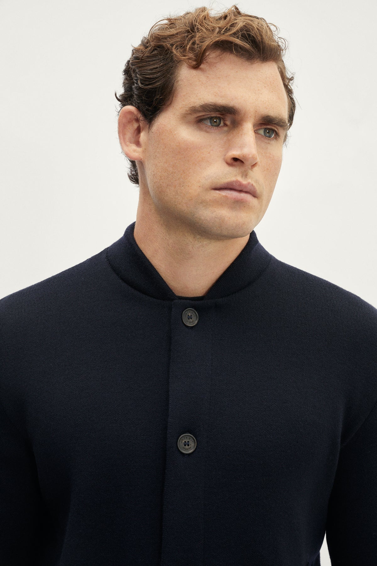 The Merino Wool Bomber - blue