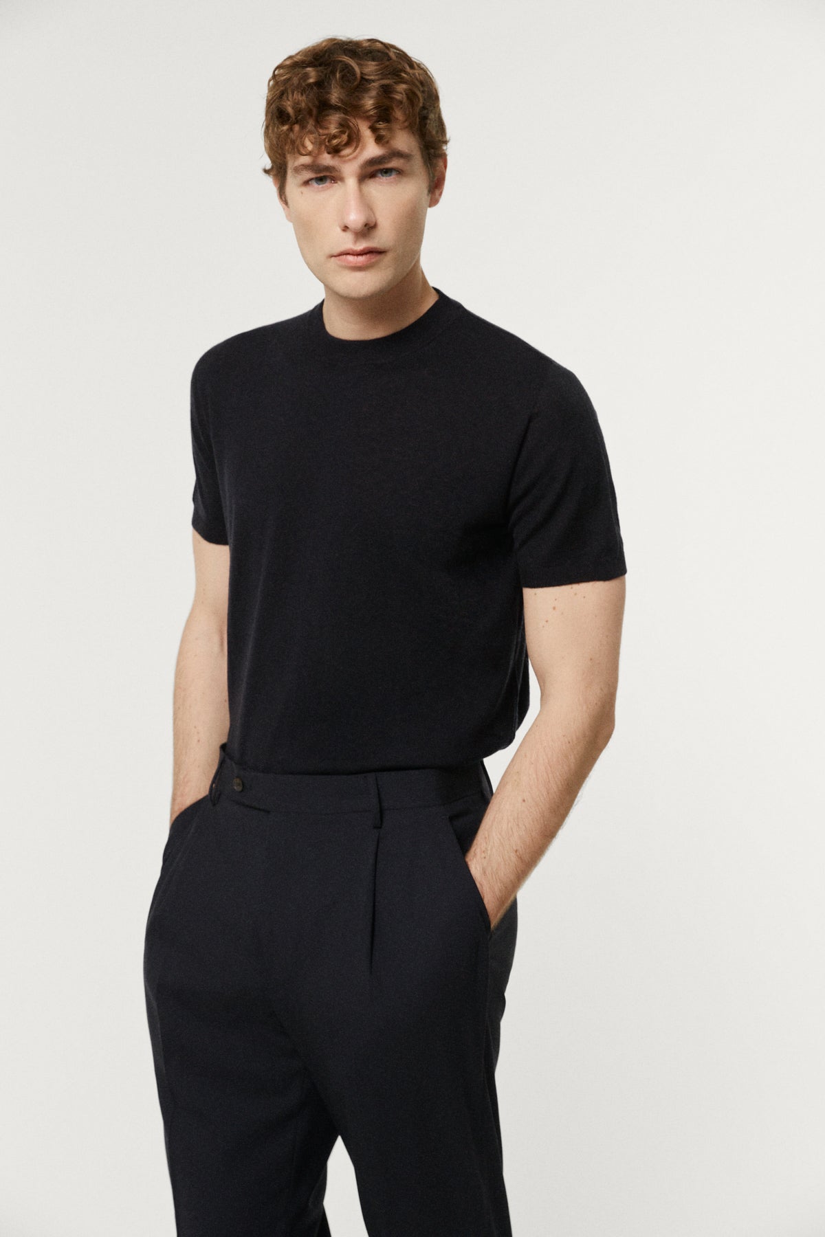 The Ultrasoft Wool T-Shirt blue