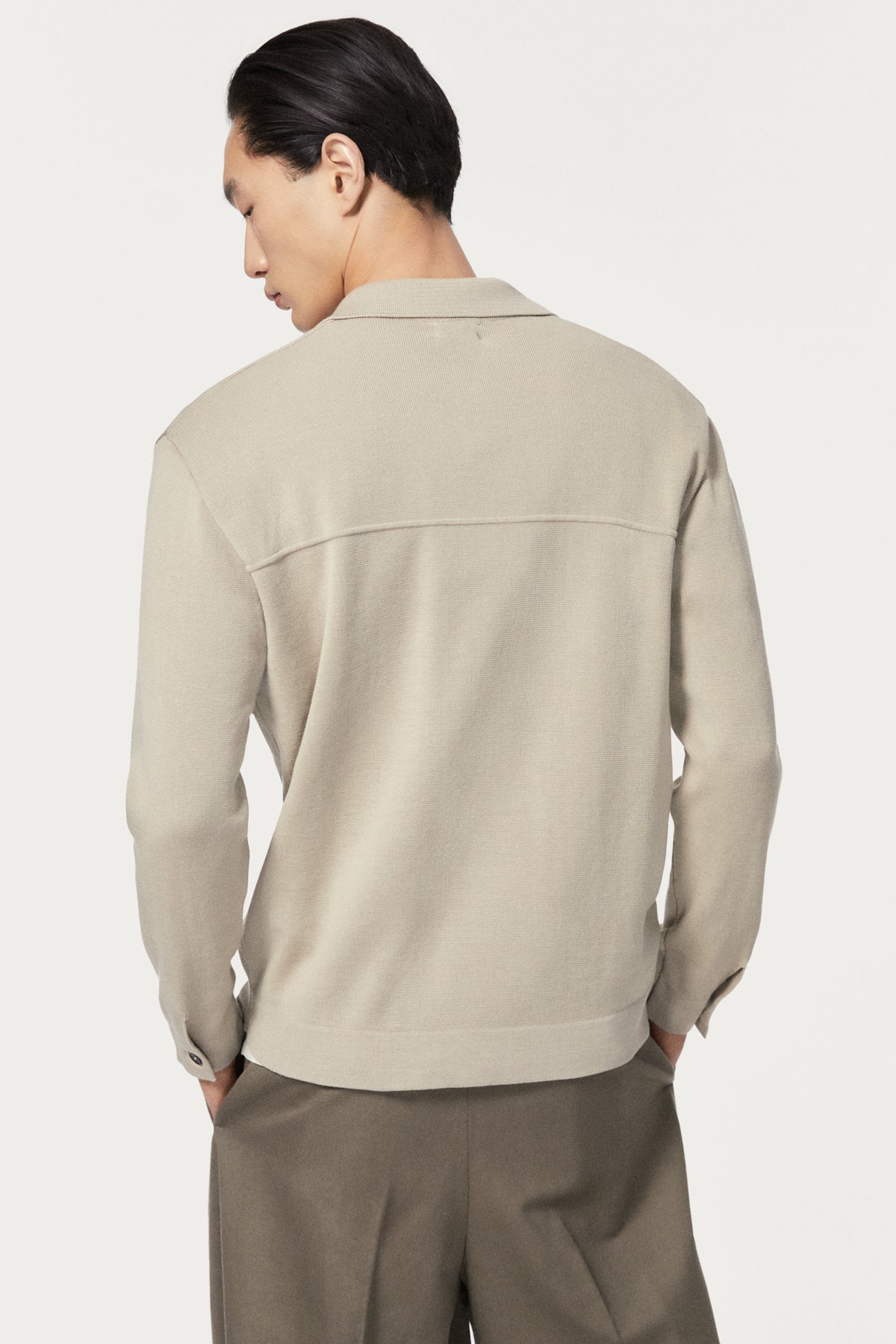 The Organic Cotton Boxy Jacket hay