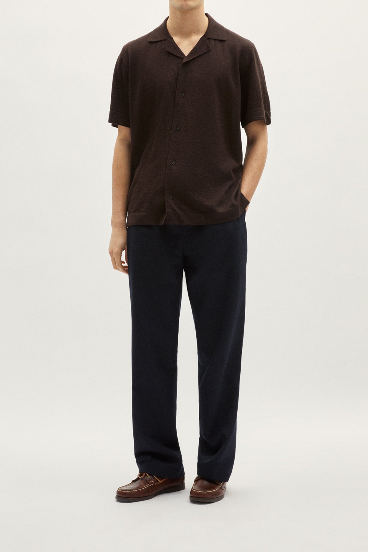 The Linen Cotton Bowling Shirt
