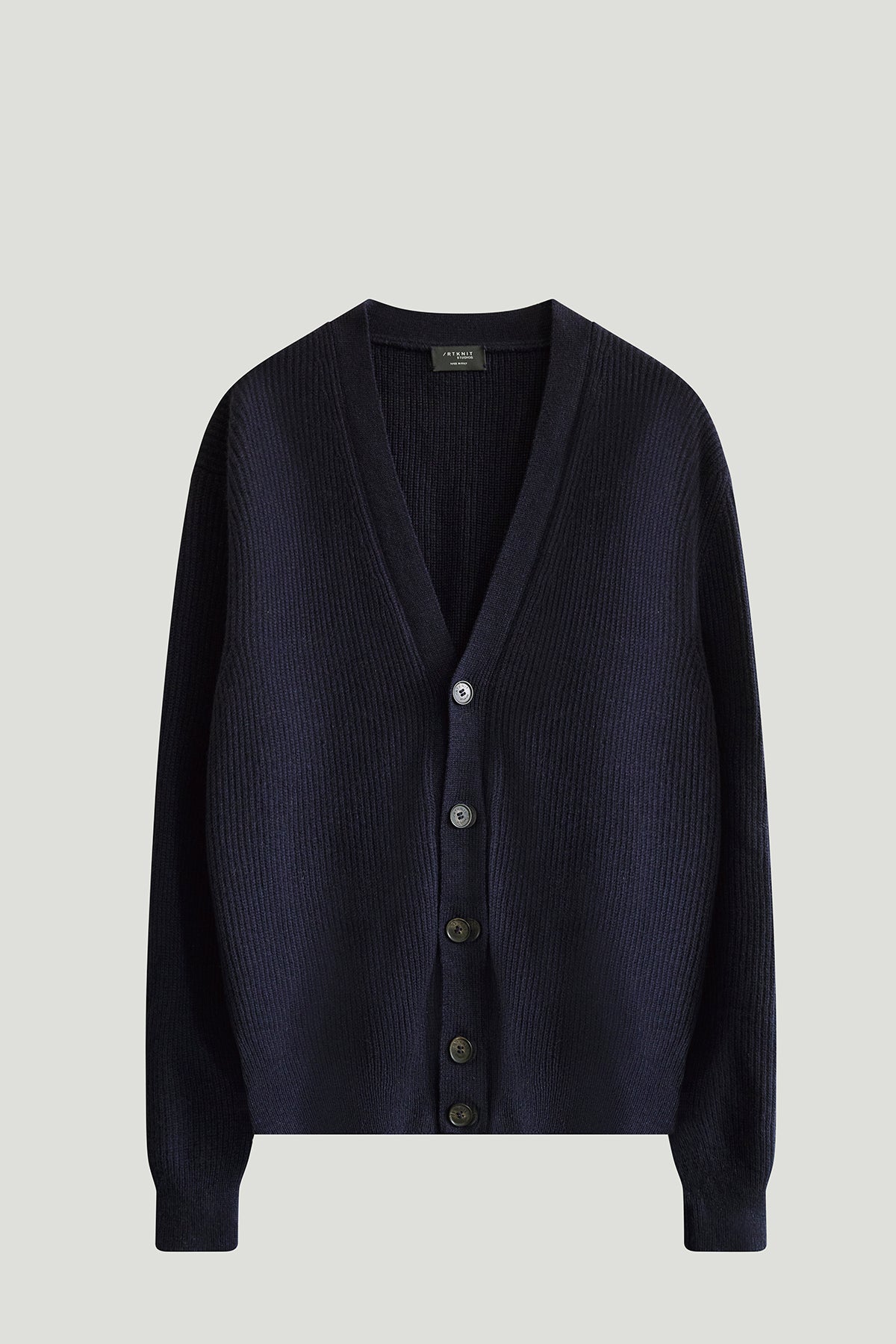 The ReCashmere Cardigan - blue