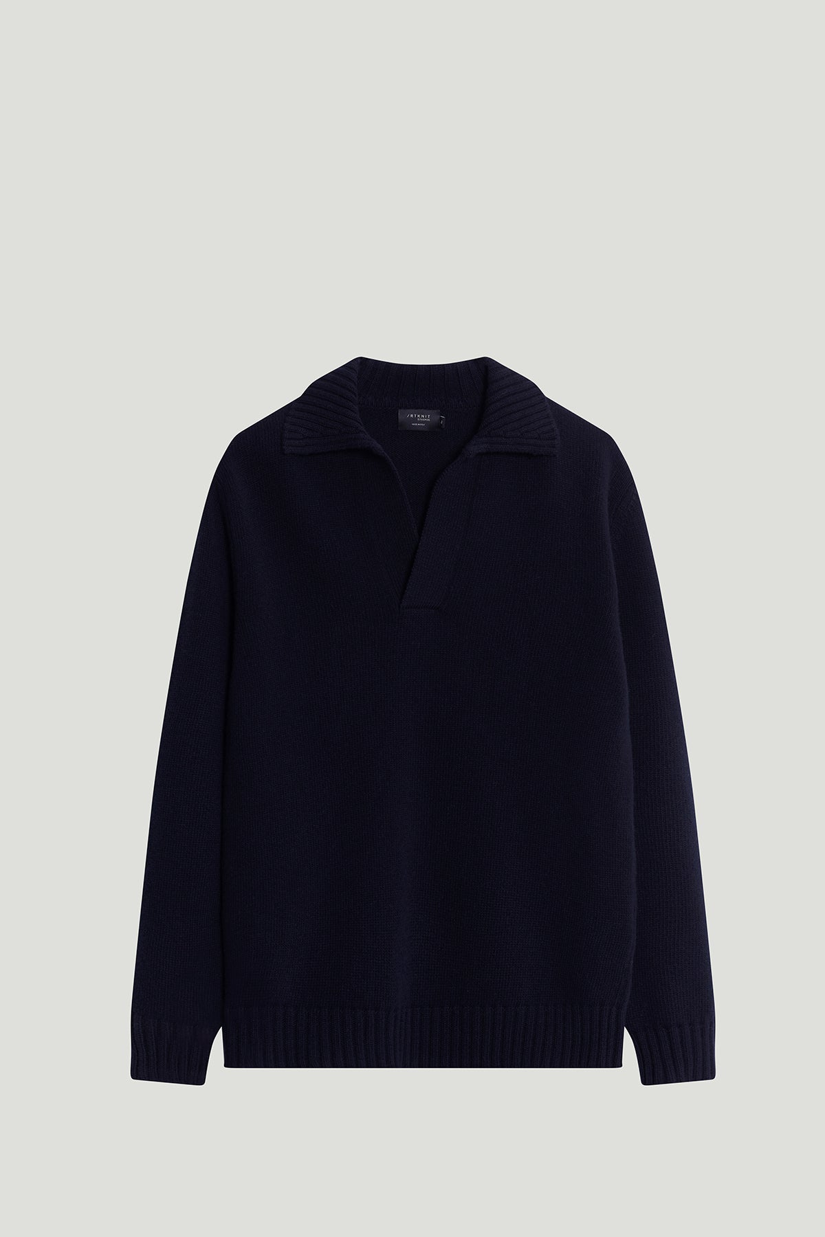 Polo in Lana Cardata