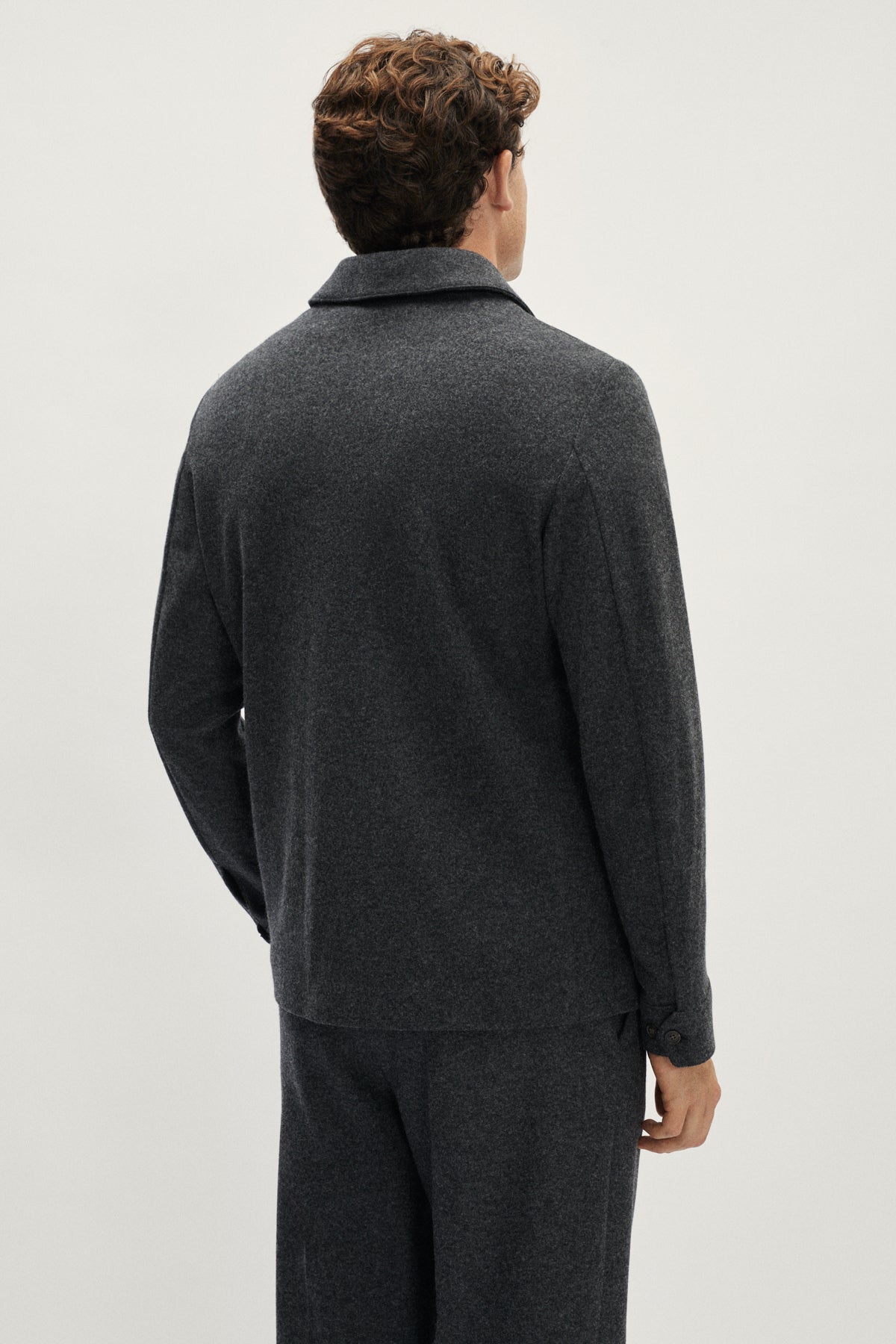 The Woolen Overshirt - grey