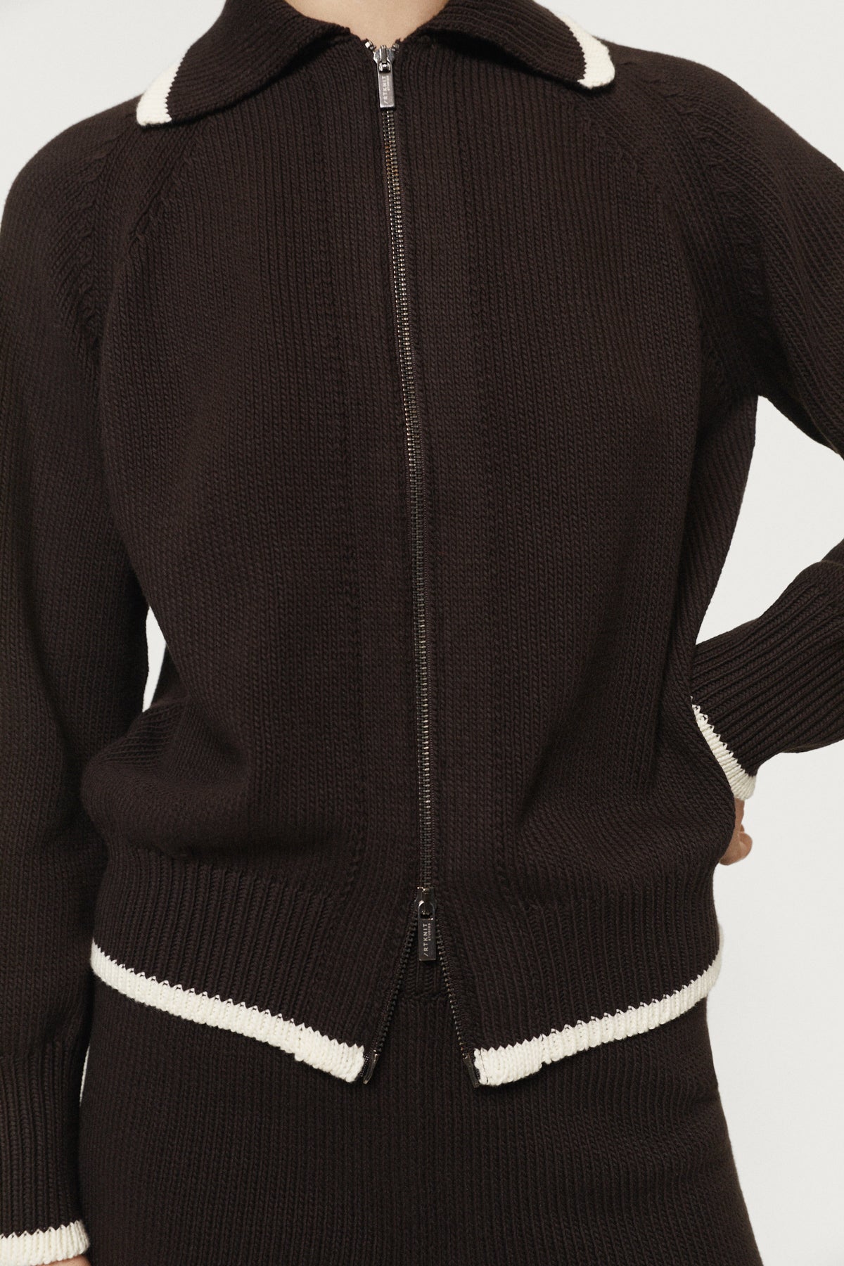 Trikot-Bomberjacke aus Bio-Baumwolle