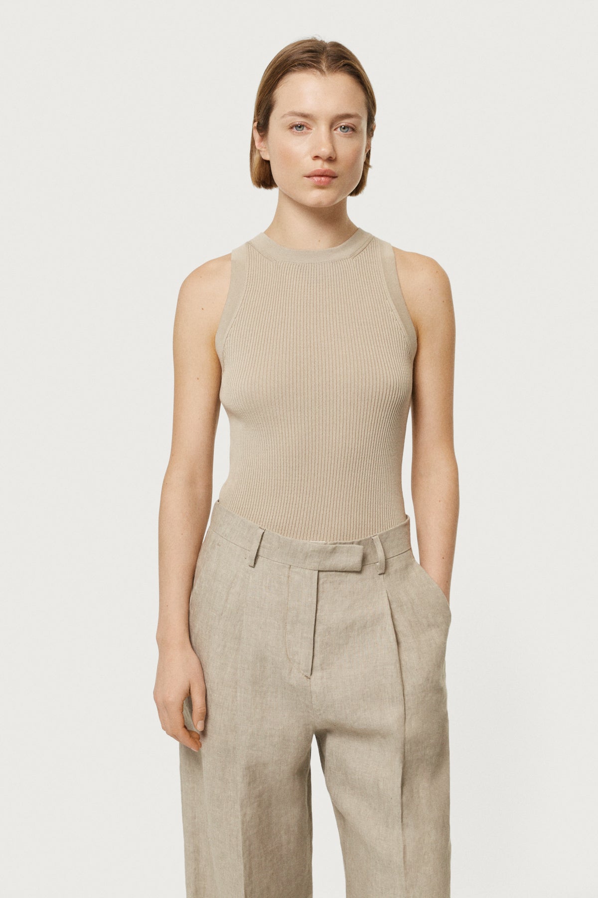 Essential-Tanktop aus Bio-Baumwolle