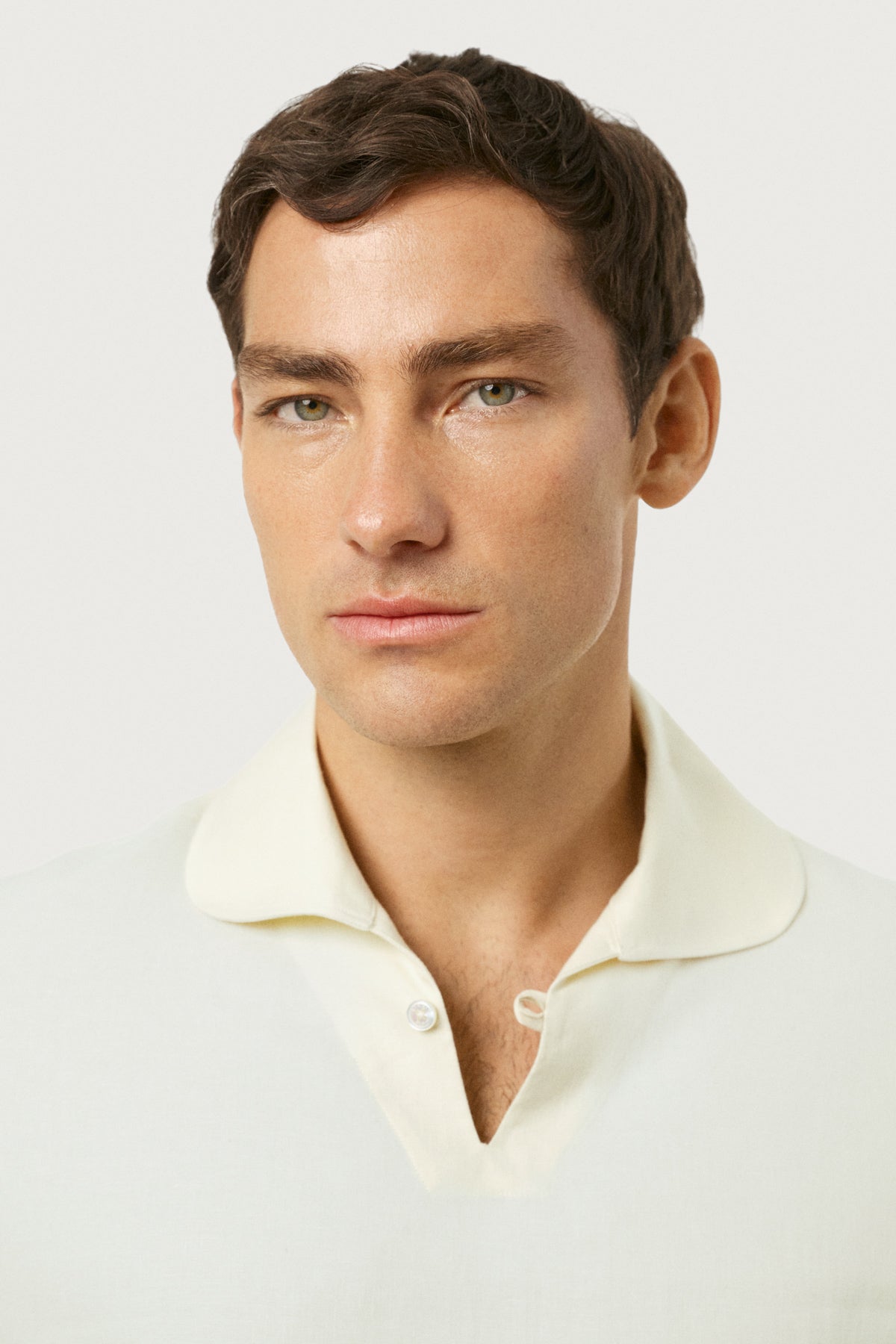 Resort-Poloshirt aus reinem Leinen