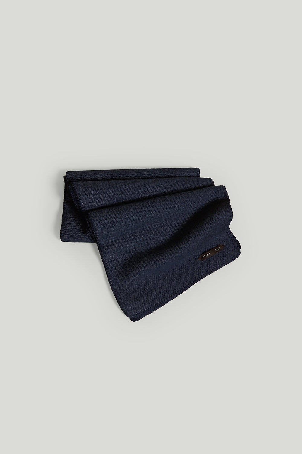 The Woolen Long Scarf Navy Blue