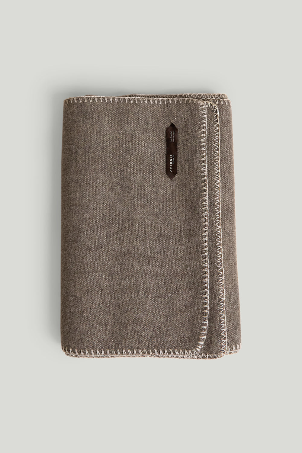 The Woolen Long Scarf Taupe
