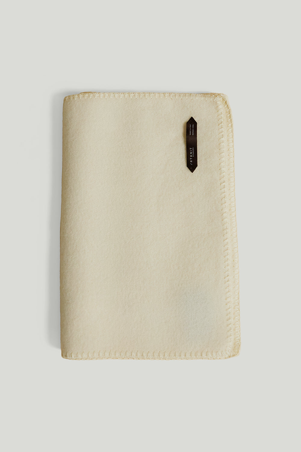 The Woolen Long Scarf Wool White