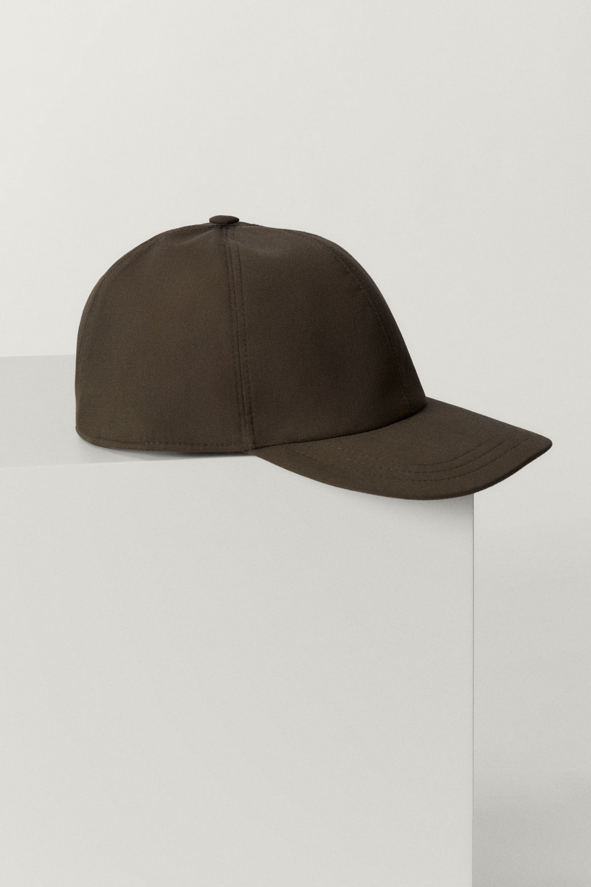 the cashmere baseball hat kaki green