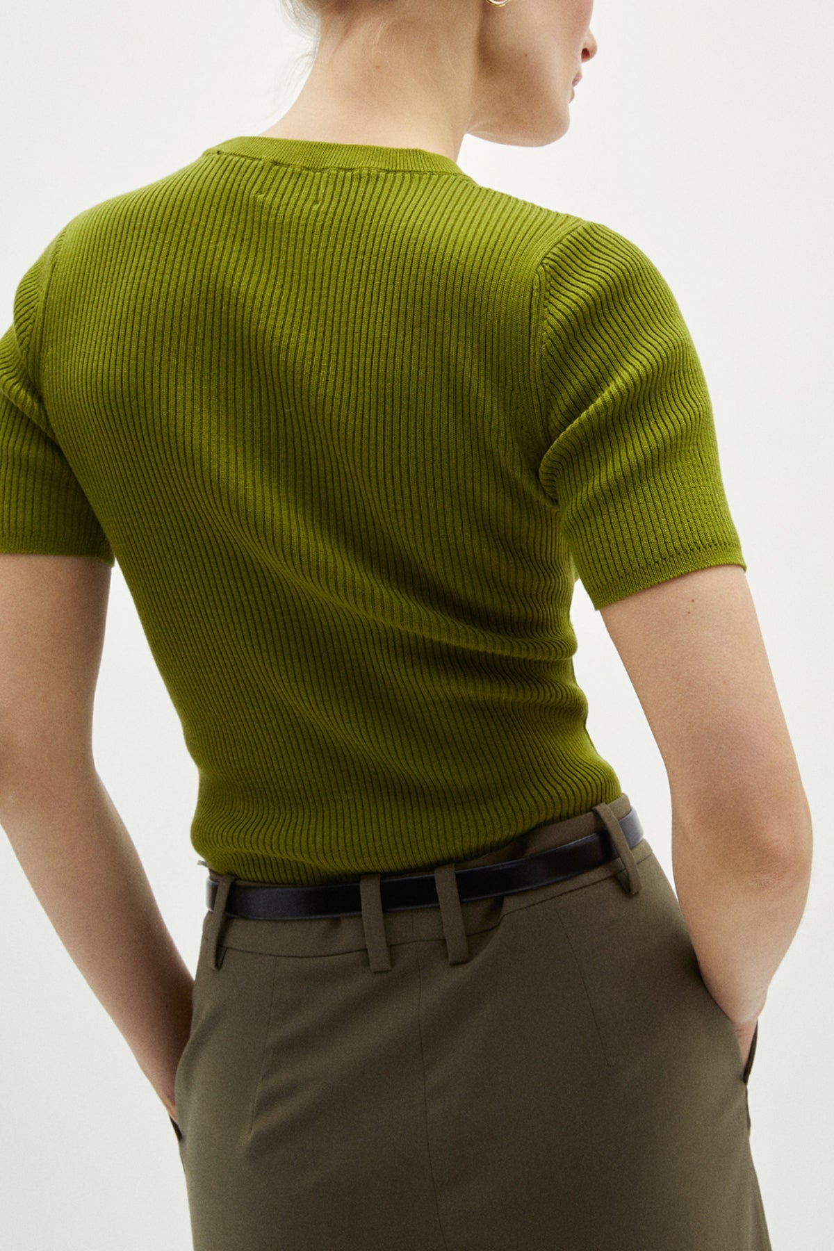 The Organic Cotton Ribbed Tee