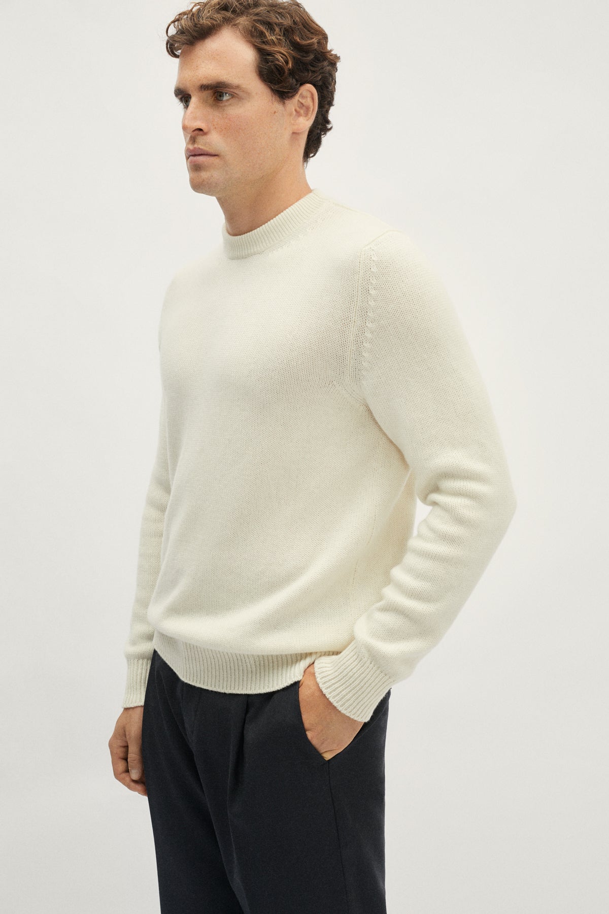 The ReCashmere Sweater - ivory