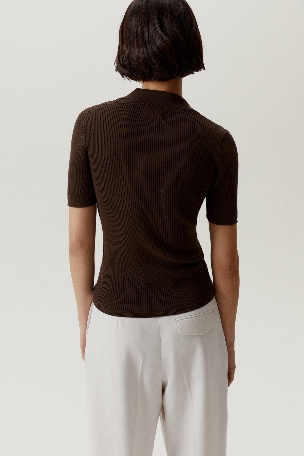The Organic Cotton Ribbed Polo