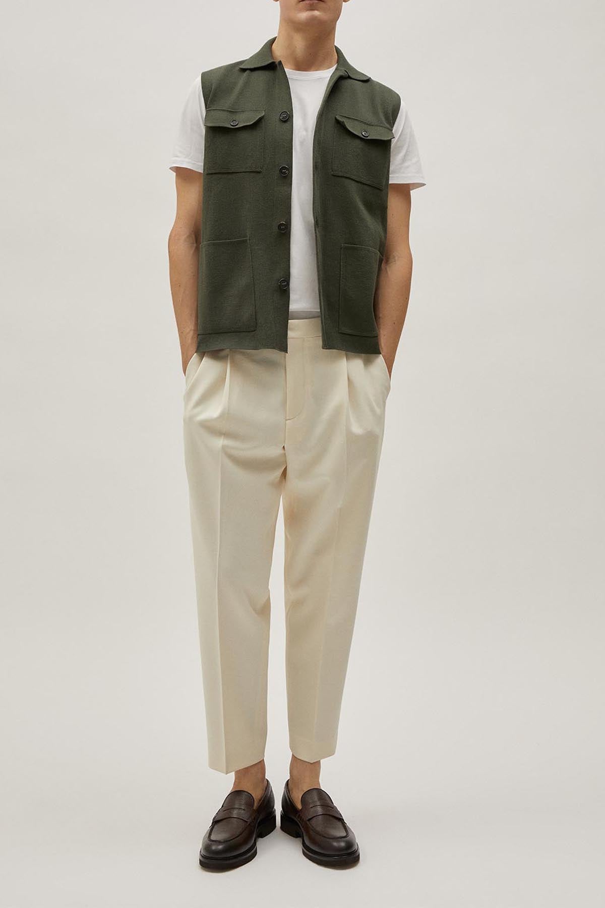 The Organic Cotton Vest - Imperfect Version | Green