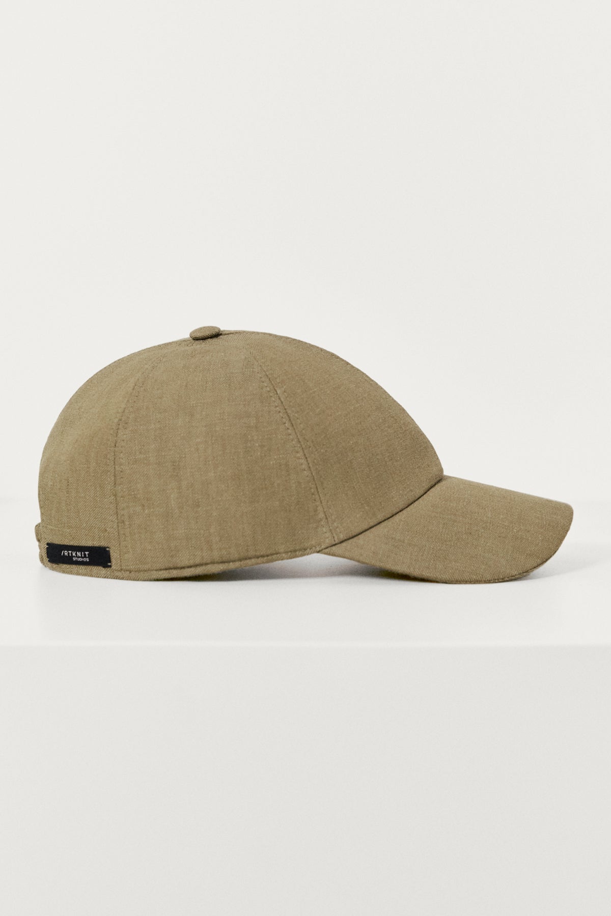 The Linen Twill Baseball Hat - sage green
