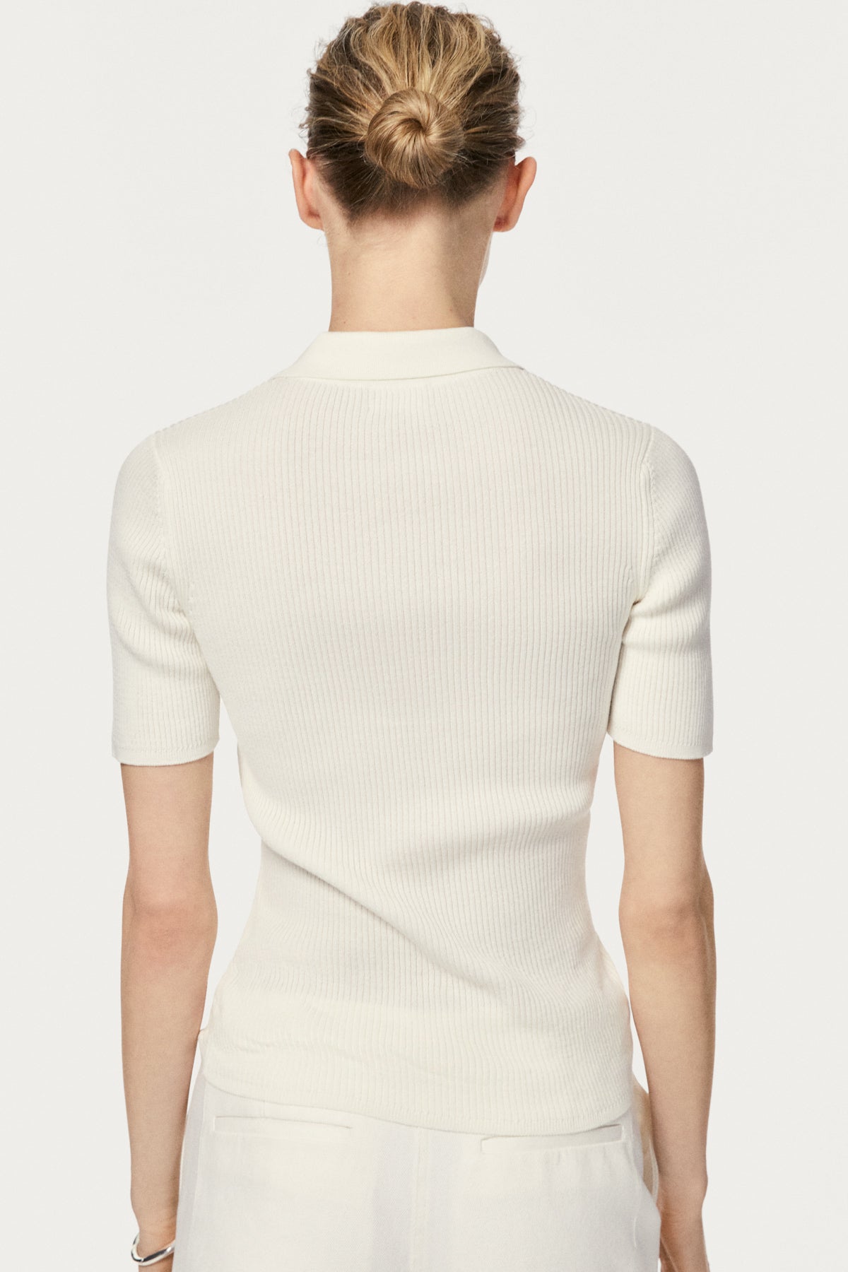The Organic Cotton Ribbed Polo hay