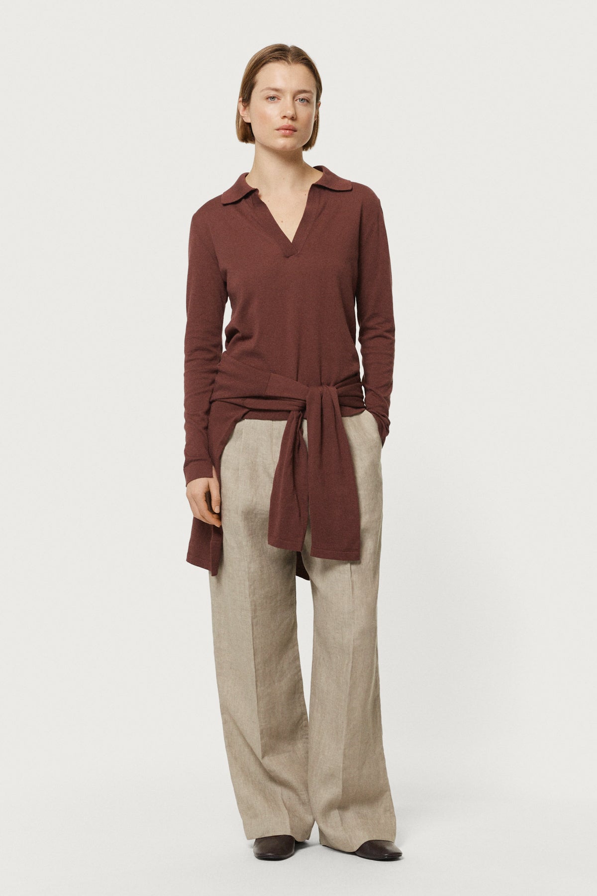Polo Leggera in Cotone Organico