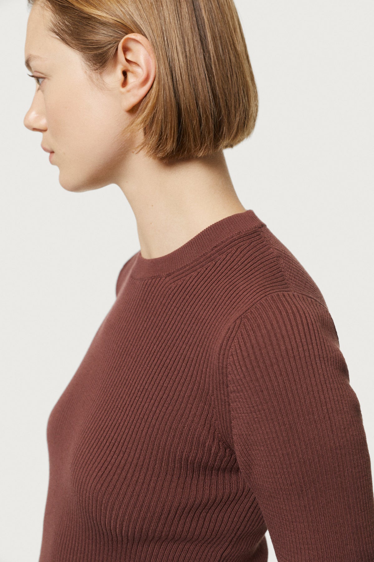 The Organic Cotton Ribbed Tee