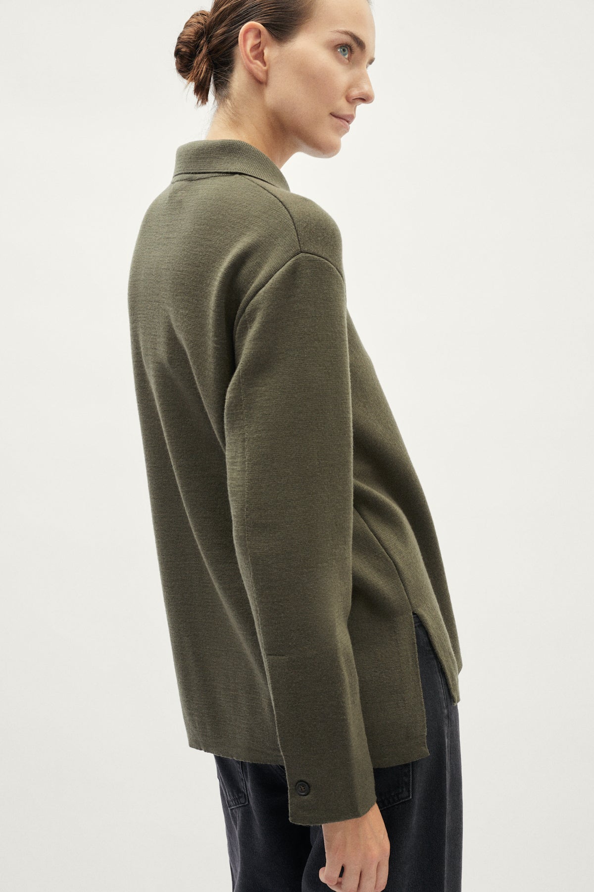 Overshirt in Lana Merino