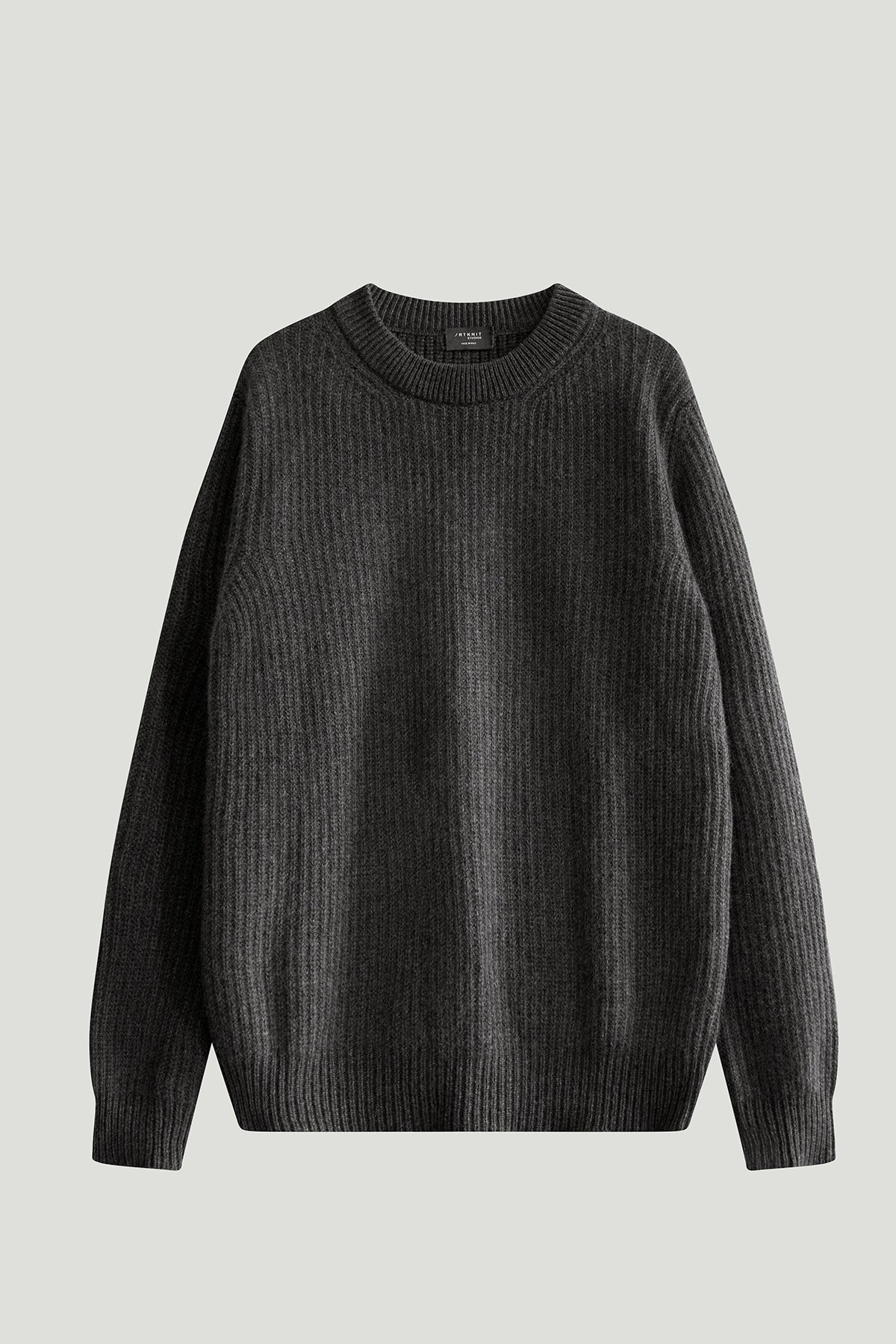 The ReCashmere Ribbed Sweater - grey