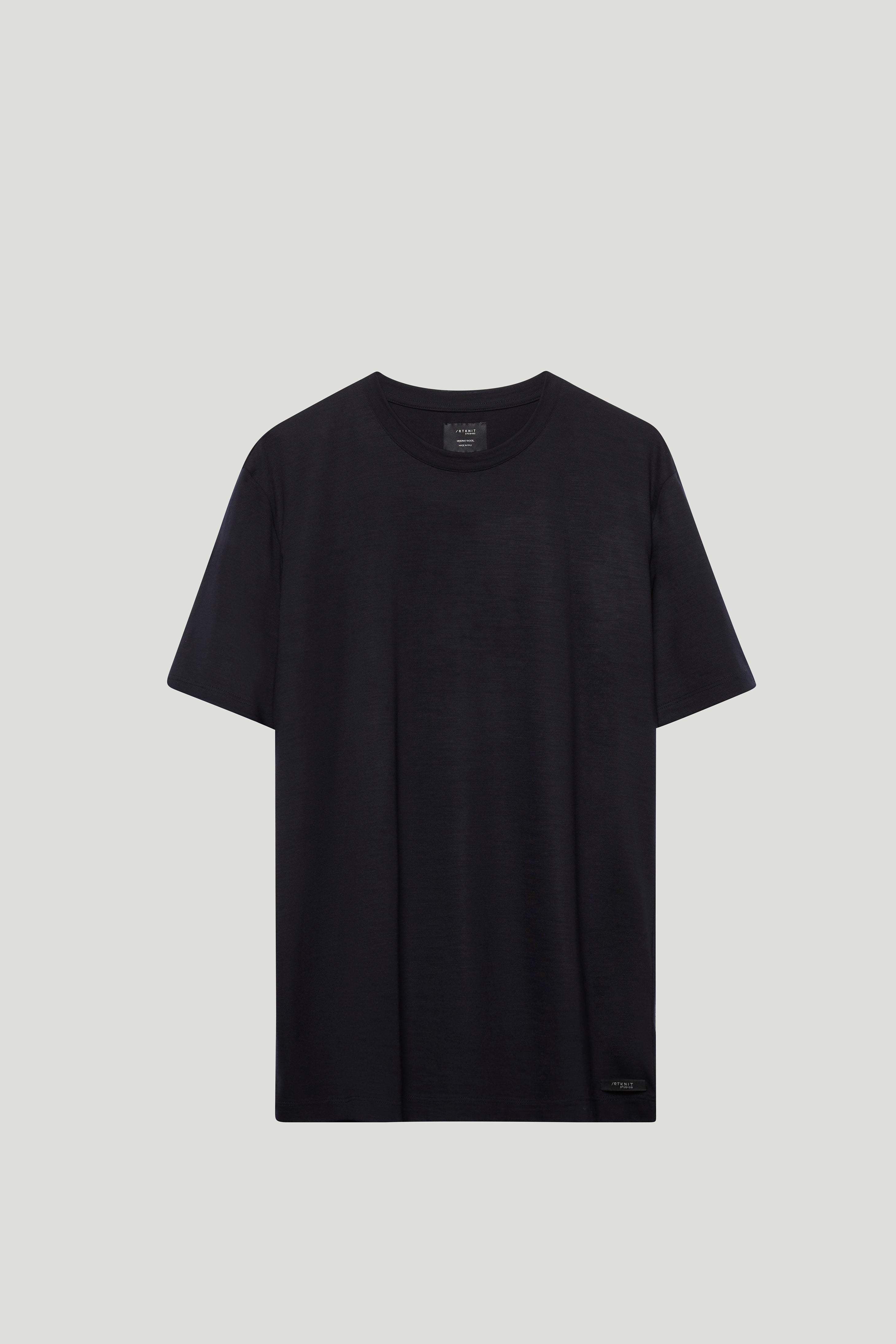 The Active Wool T-shirt - Blue