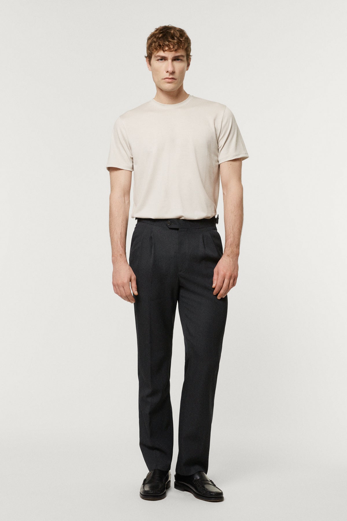 The Active Wool T-shirt ecru