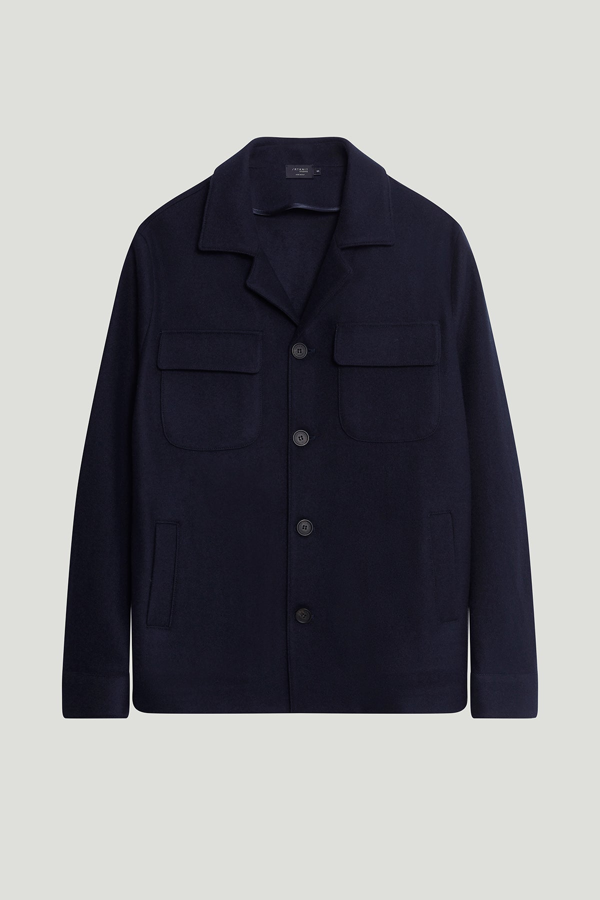 The Woolen Overshirt - Blue