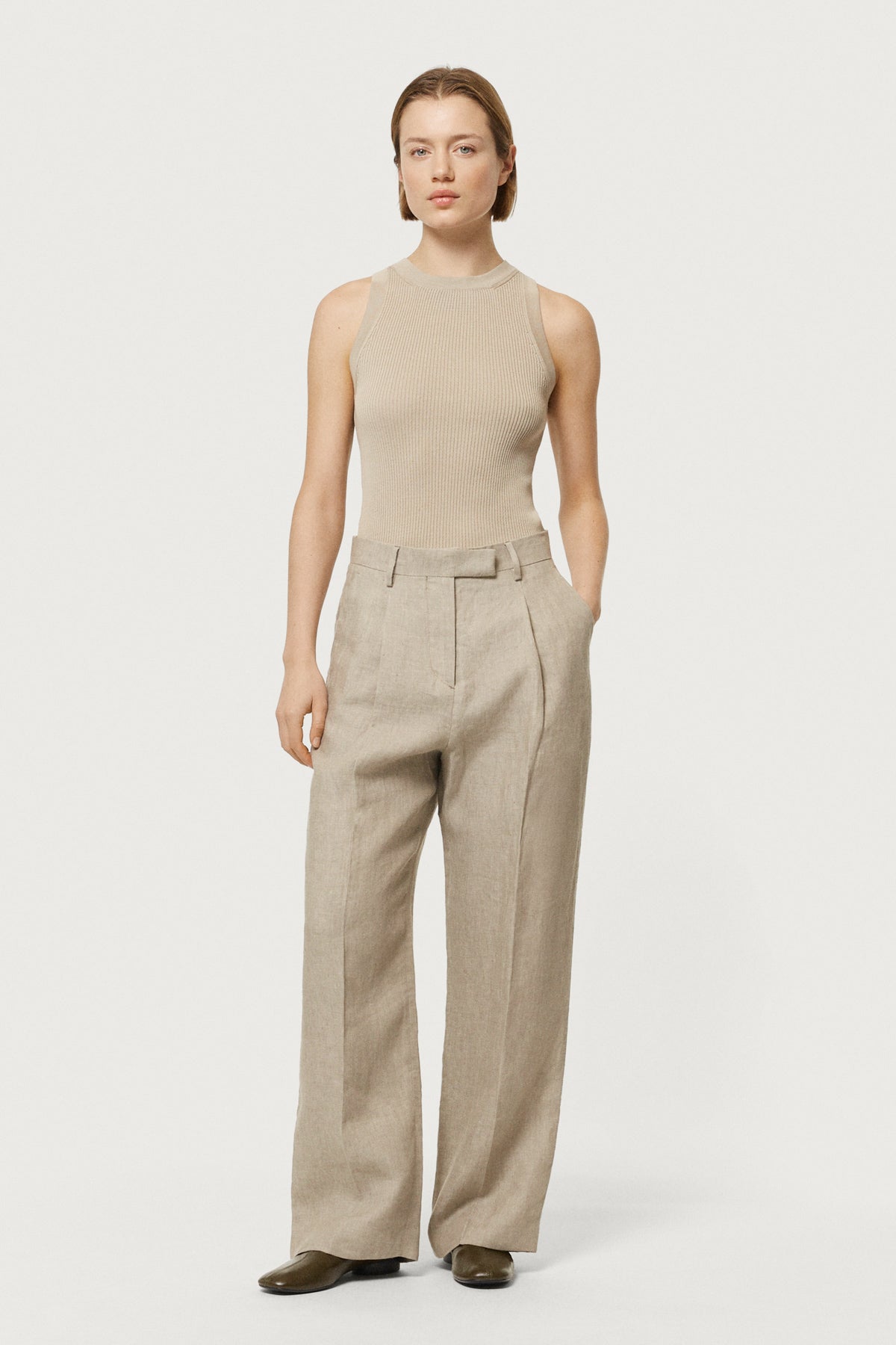 Essential-Tanktop aus Bio-Baumwolle