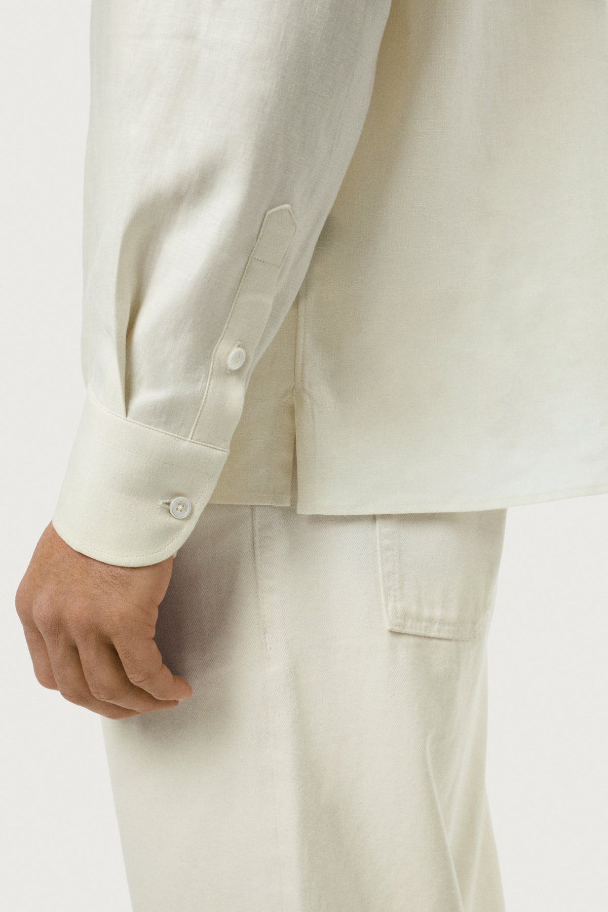Resort-Poloshirt aus reinem Leinen