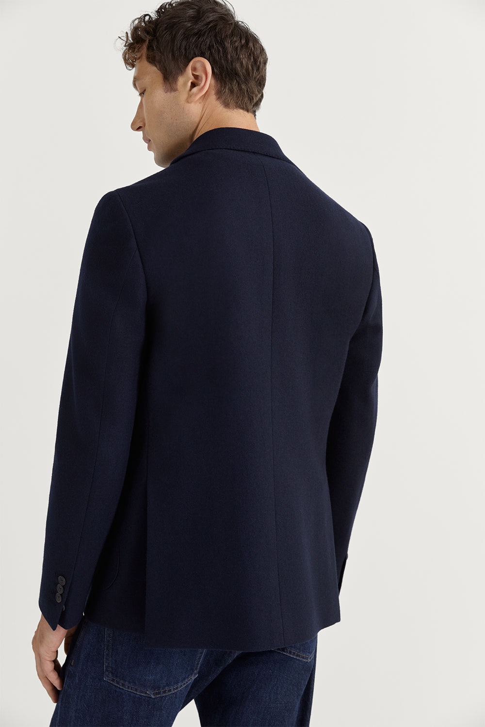 Blazer in Lana Cardata