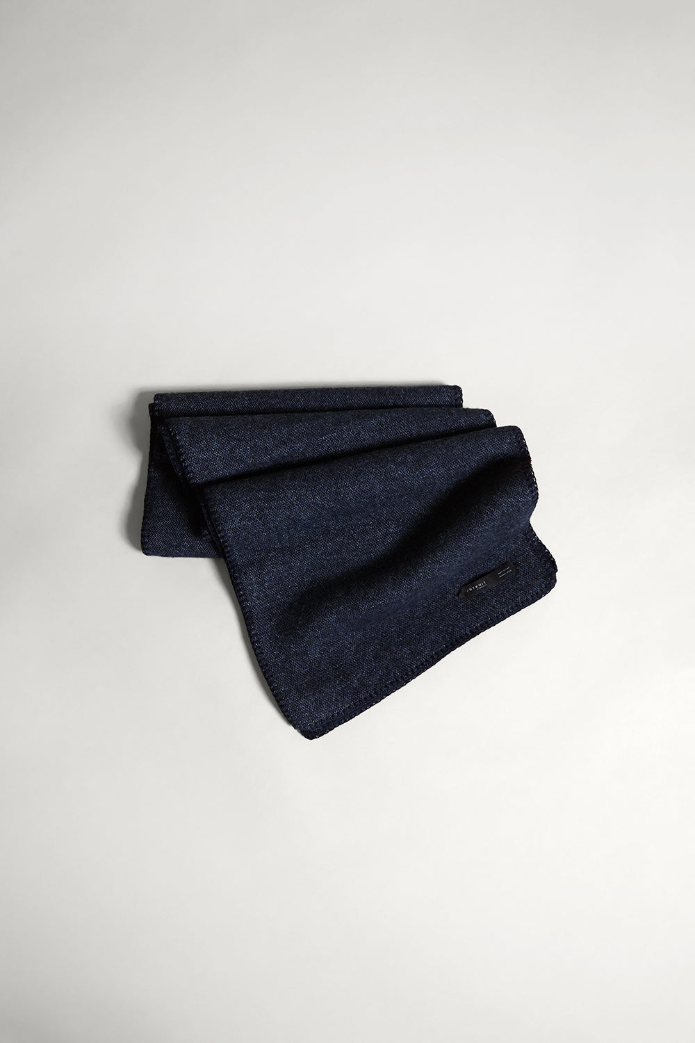 The Woolen Long Scarf Navy Blue