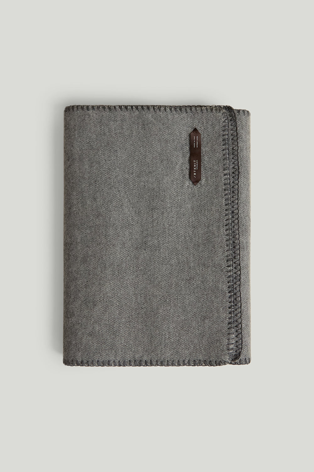 The Woolen Long Scarf Light Grey Melange