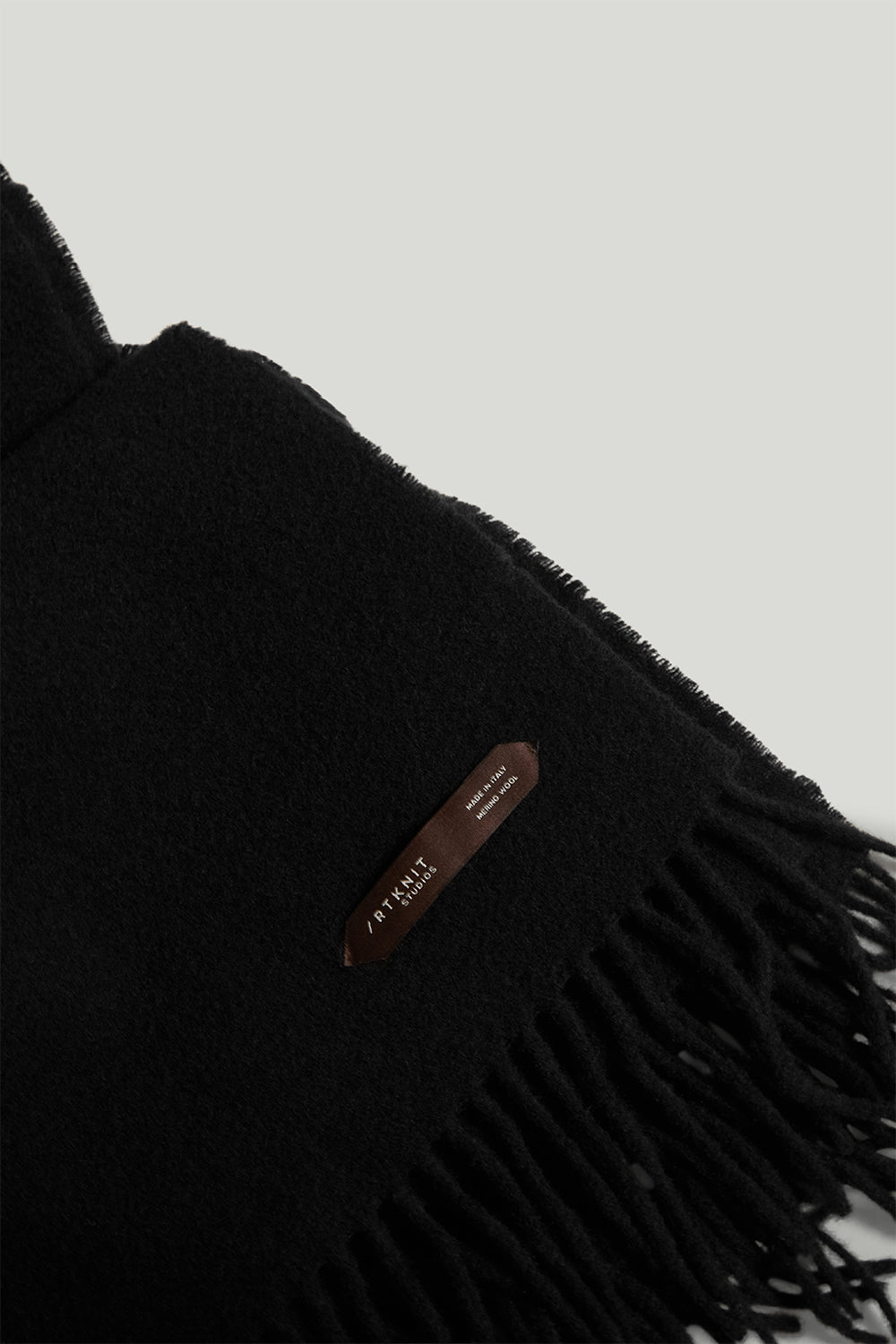 The Fringed Oversized Wool Scarf