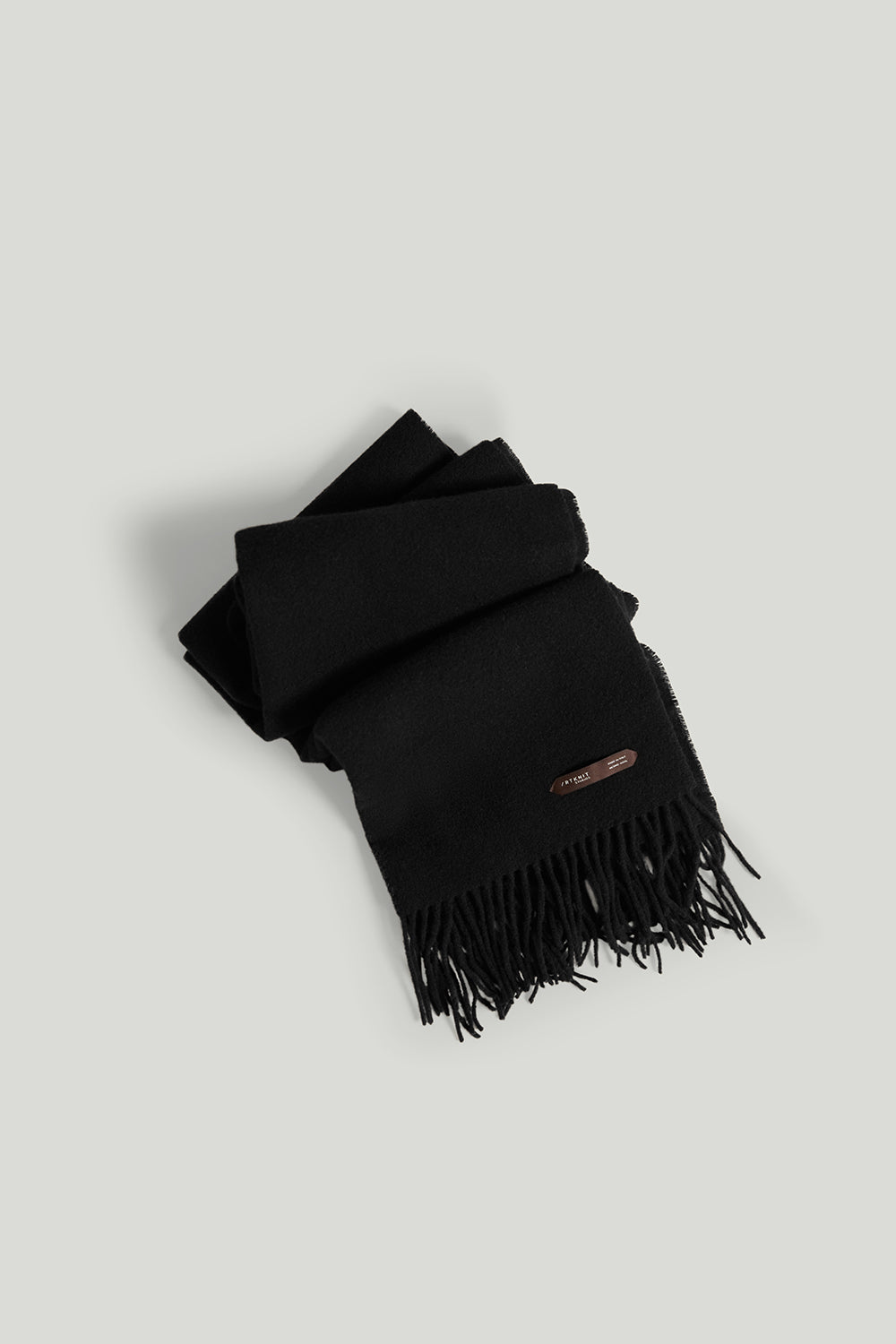 The Fringed Oversized Wool Scarf
