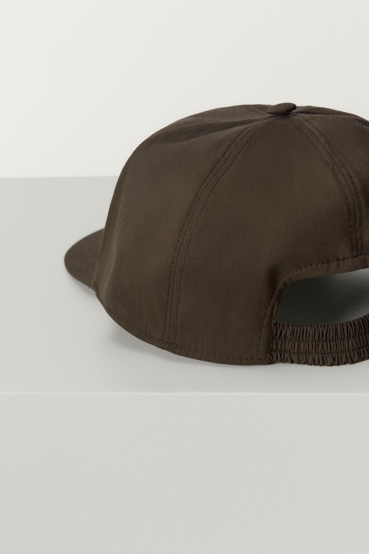 the cashmere baseball hat kaki green