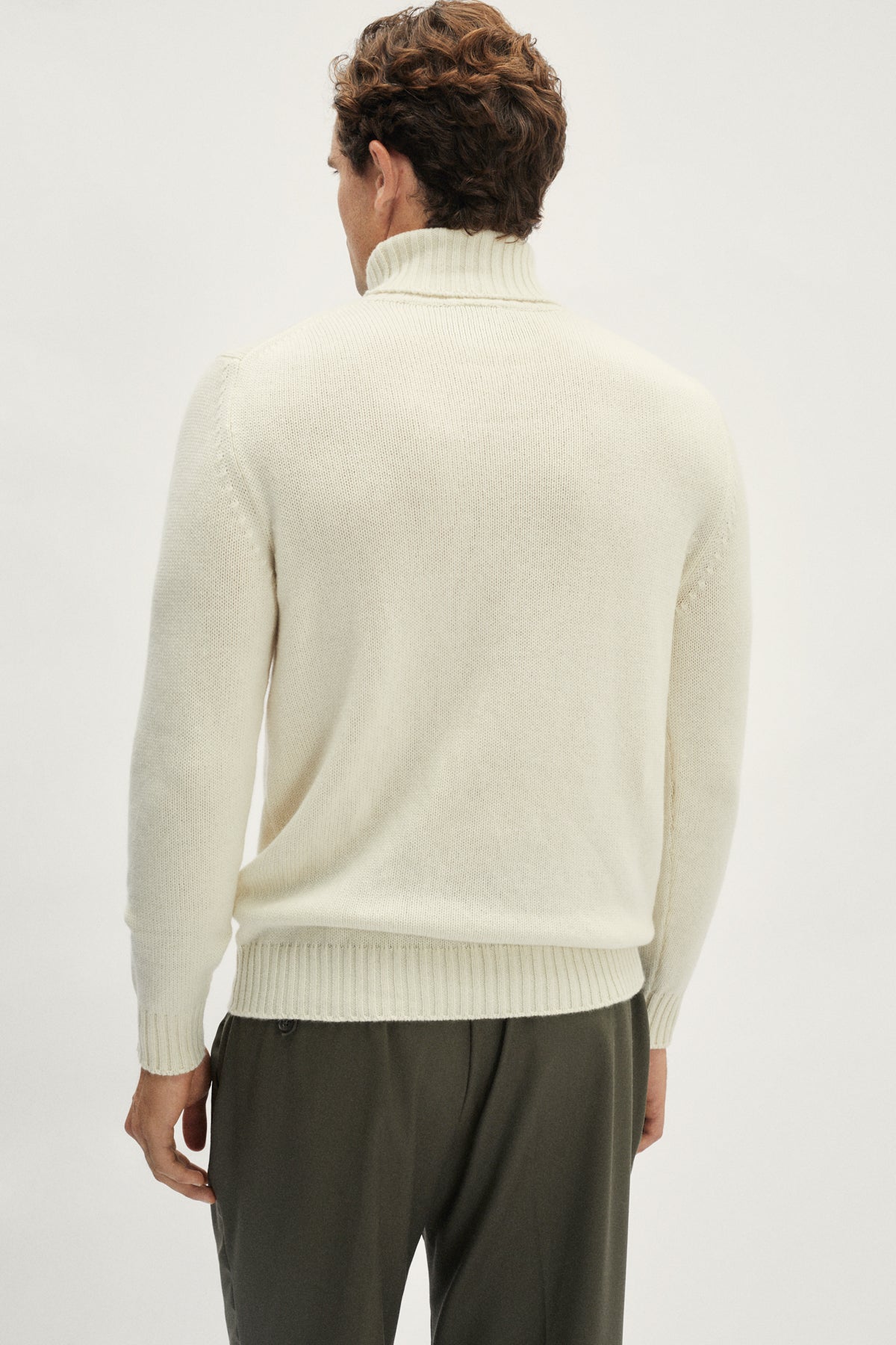 The ReCashmere High Neck - Ivory