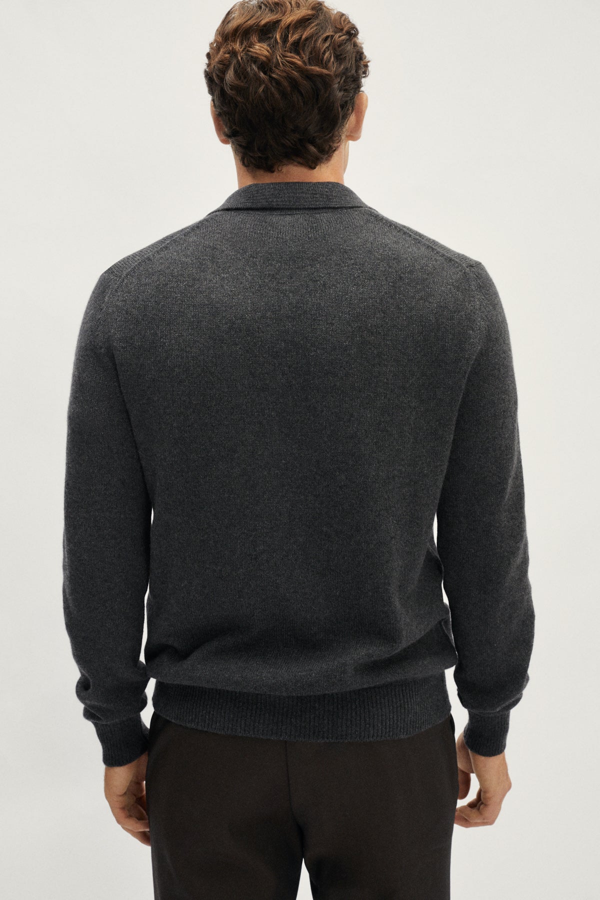 The ReCashmere Polo - grey