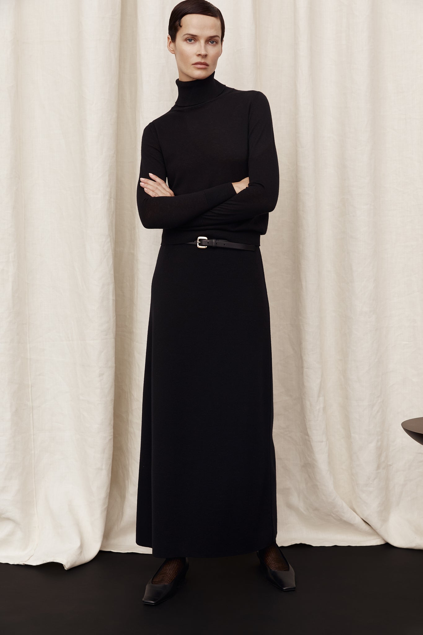 The Ultrasoft Wool Flare Skirt