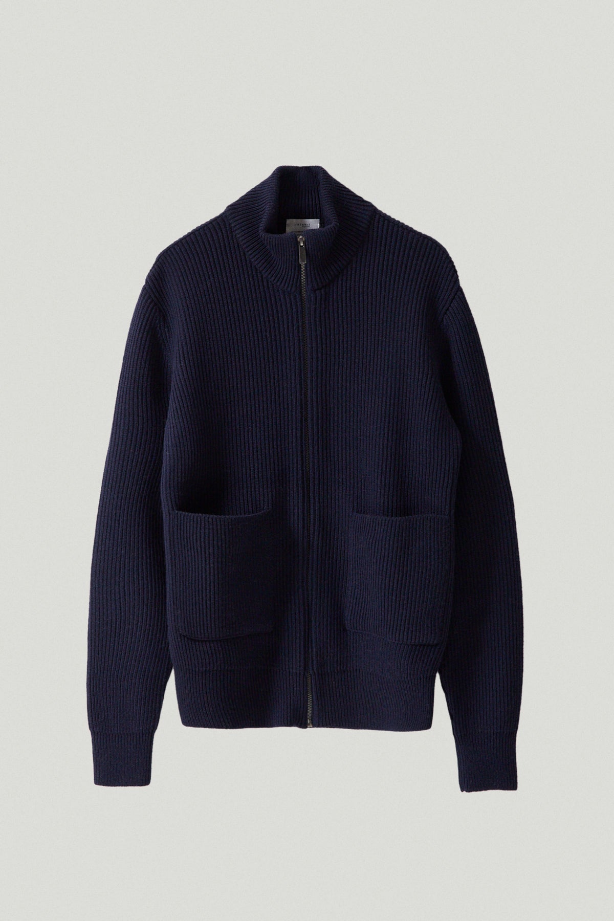 The Merino Wool Zipped Cardigan