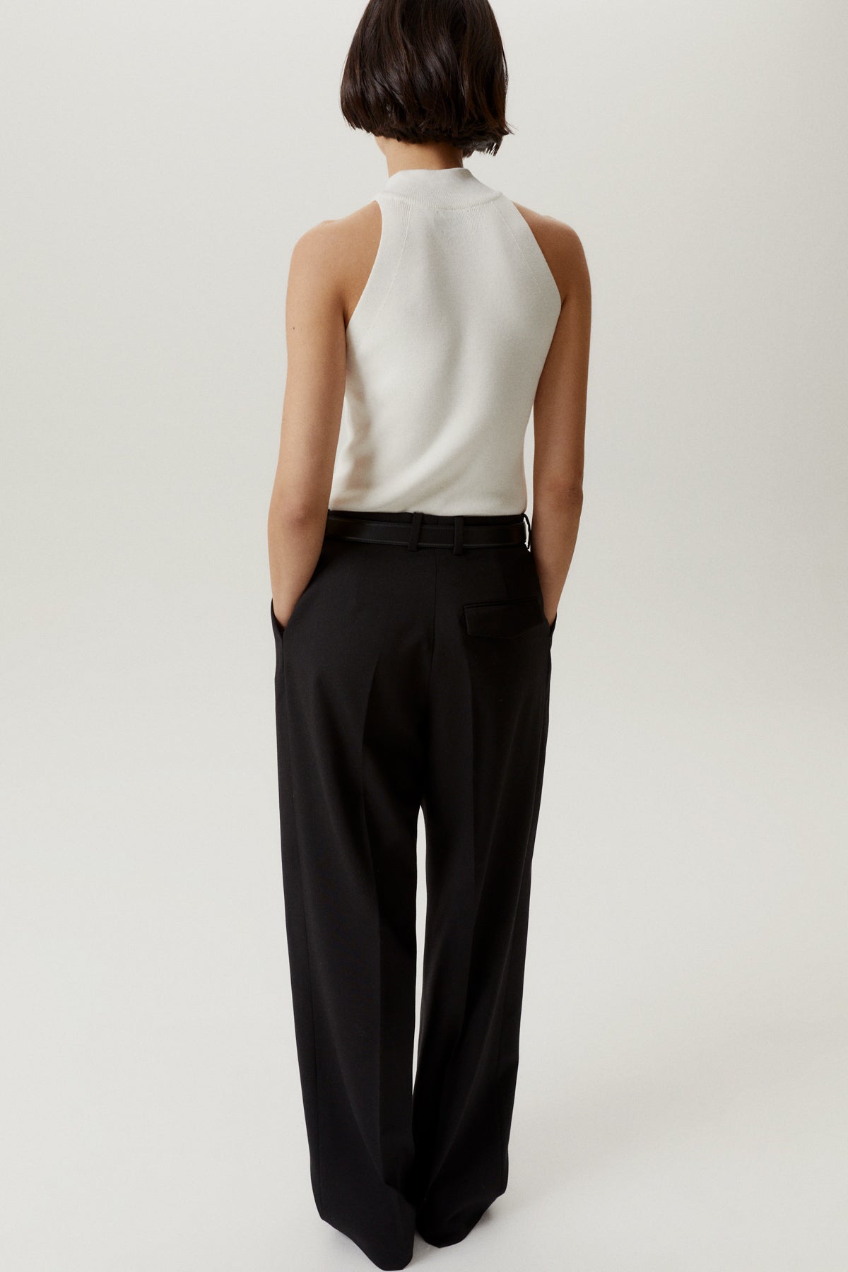 the organic cotton a line top milk white