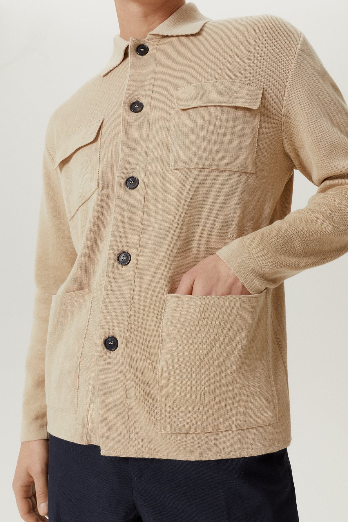 Die Bio -Baumwolljacke