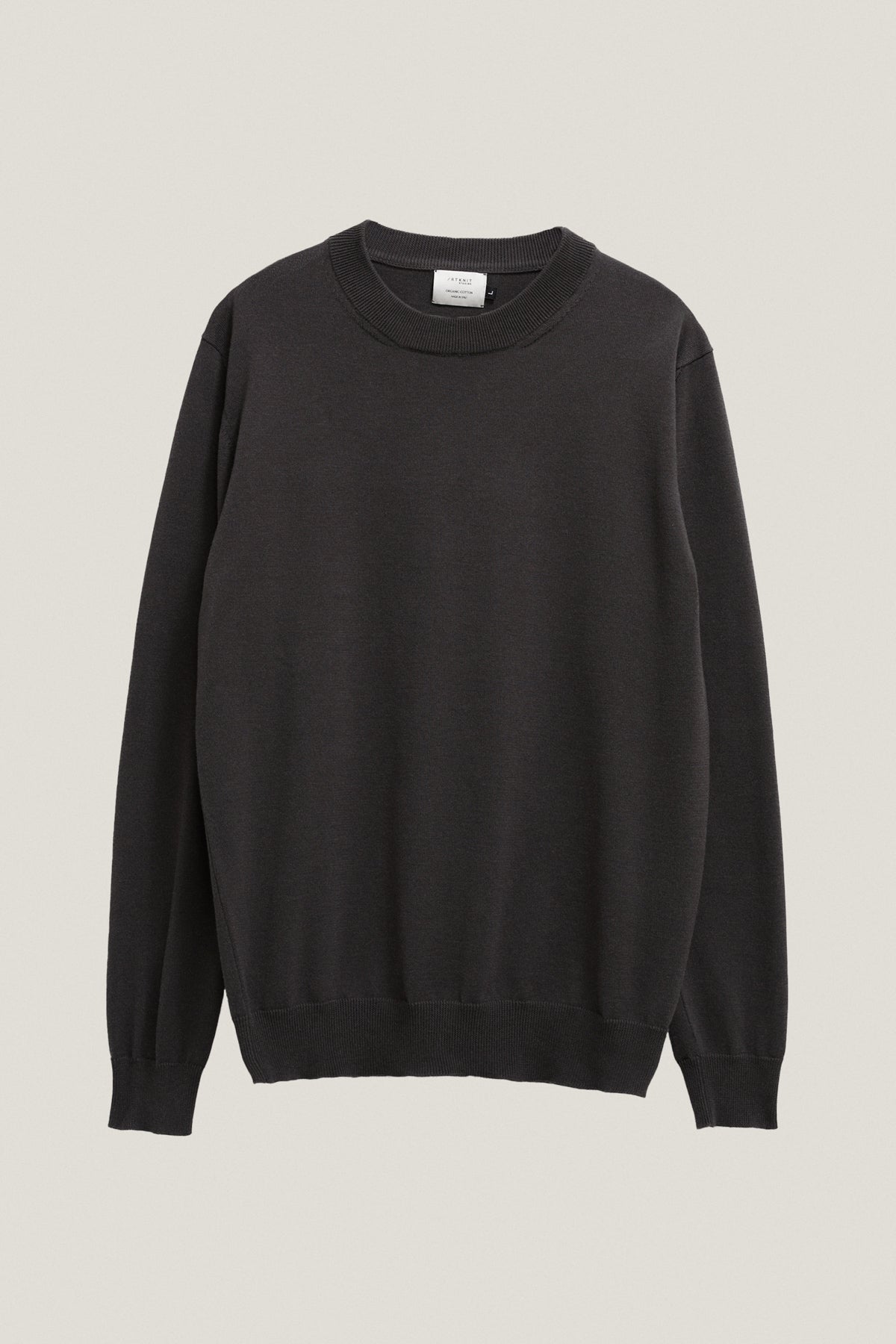 The Organic Cotton Knit T-Shirt graphite