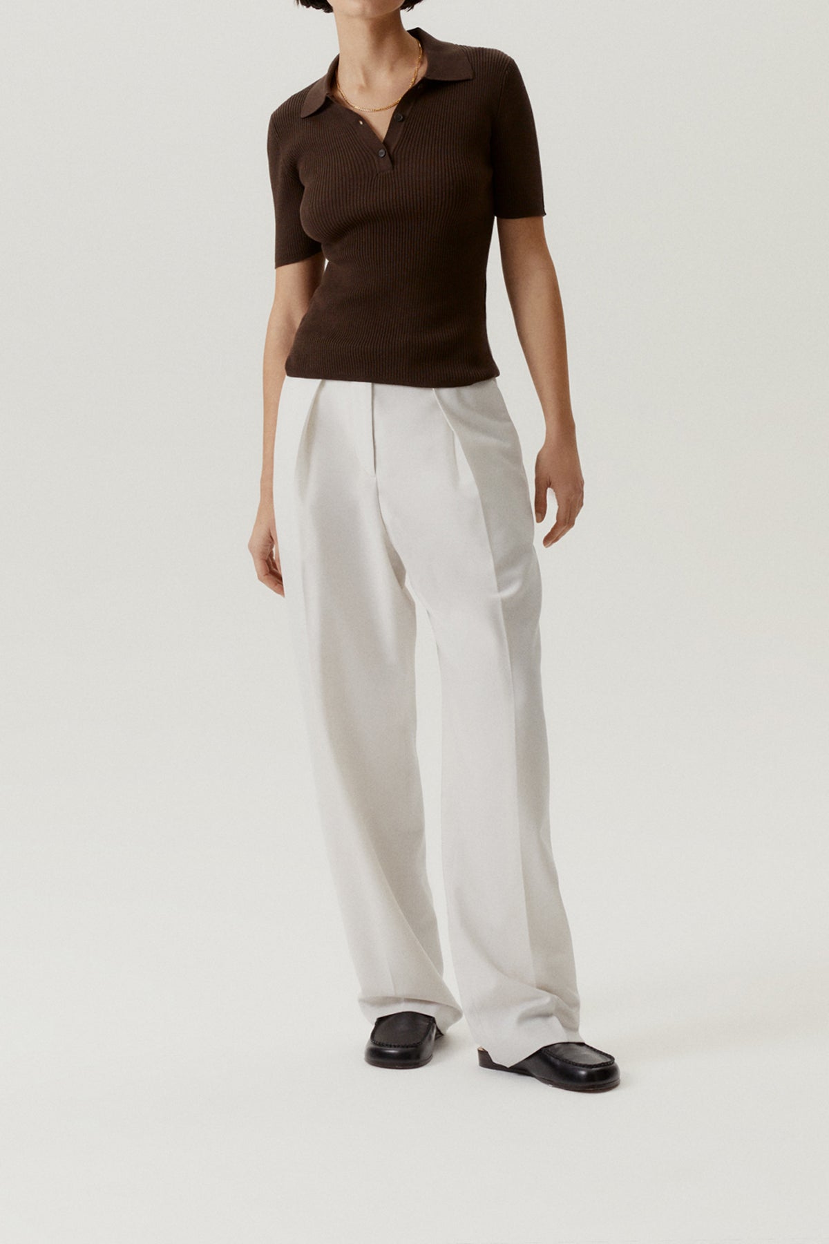 The Organic Cotton Ribbed Polo